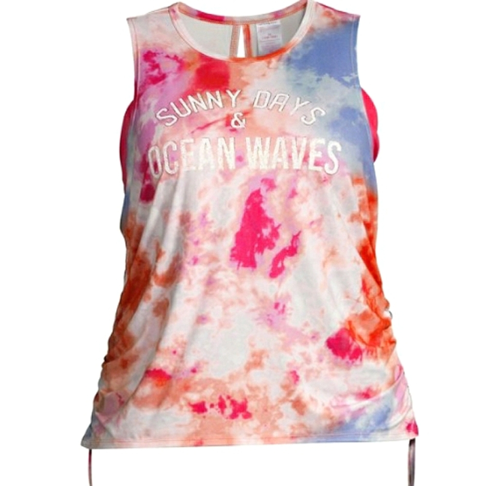 NWT Jr PLUS sz NOBO Tie Dye Tank & Bralette Set